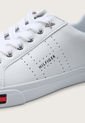 Tenis Lifestyle Blanco-Plateado Tommy Hilfiger de Tommy Hilfiger