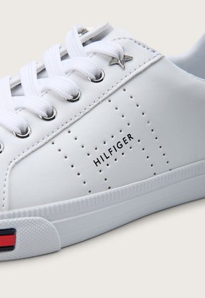 Tenis Lifestyle Blanco-Plateado Tommy Hilfiger