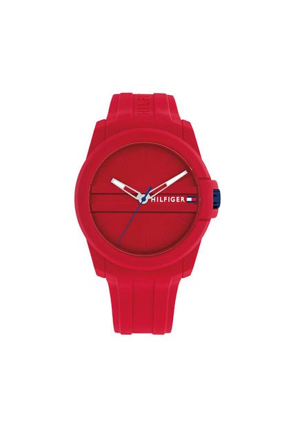 Reloj Tommy Hilfiger Modelo 1710598 Rojo Hombre