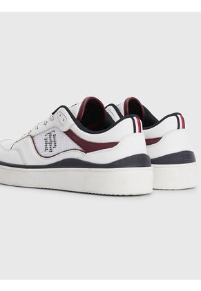 Zapatilla Blanca Con Logo Tommy Hilfiger