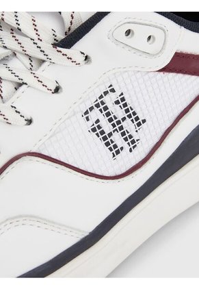 Zapatilla Blanca Con Logo Tommy Hilfiger