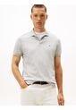 Polo Gris De Punto Interlock De Corte Regular Tommy Hilfiger de Tommy Hilfiger