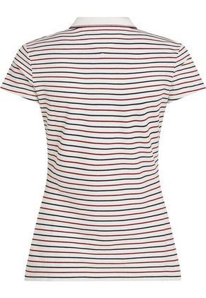 Polo Blanco Heritage Slim De Manga Corta Tommy Hilfiger
