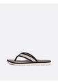 Sandalias Negro De Tejido Trenzado Con Monograma TH Tommy Hilfiger de Tommy Hilfiger