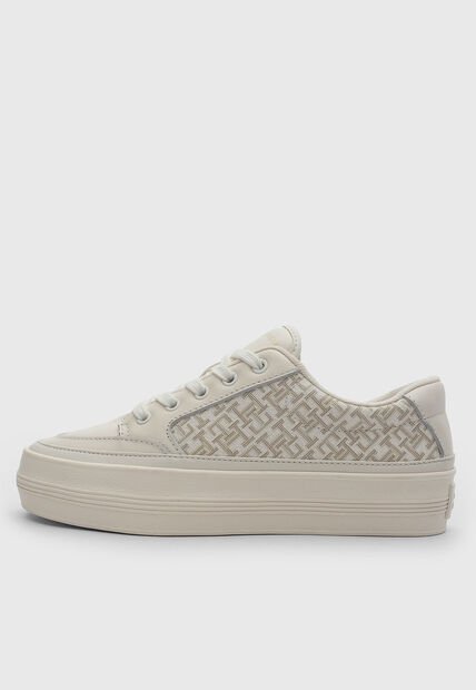 Tenis Lifestyle TOMMY HILFIGER Monogram Marfil