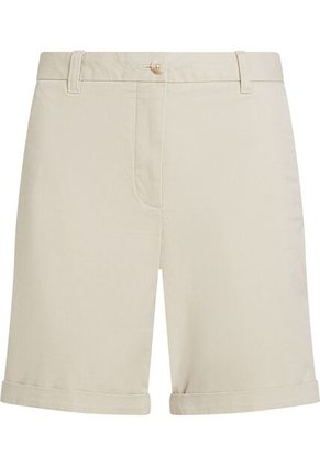 Bermudas Beige De 9 De Corte Slim Tommy Hilfiger