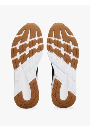 Tenis Negro De Running De Punto Con Logo Tommy Hilfiger