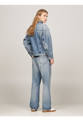 Chaqueta Azul Denim Oversize Desgastada Tommy Hilfiger