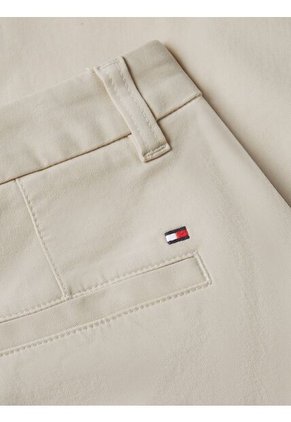 Bermudas Beige De 9 De Corte Slim Tommy Hilfiger