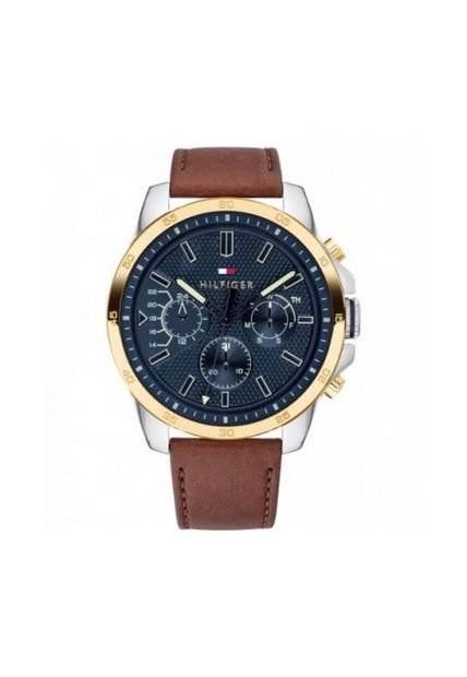 Reloj Para Hombre Tommy Hilfiger Decker 1791561 Marrón