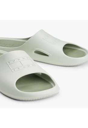 Sandalias Gris Con Logo En Relieve Tommy Hilfiger