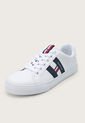 Tenis Lifestyle Blanco-Azul-Rojo Tommy Hilfiger de Tommy Hilfiger