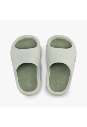 Sandalias Gris Con Logo En Relieve Tommy Hilfiger