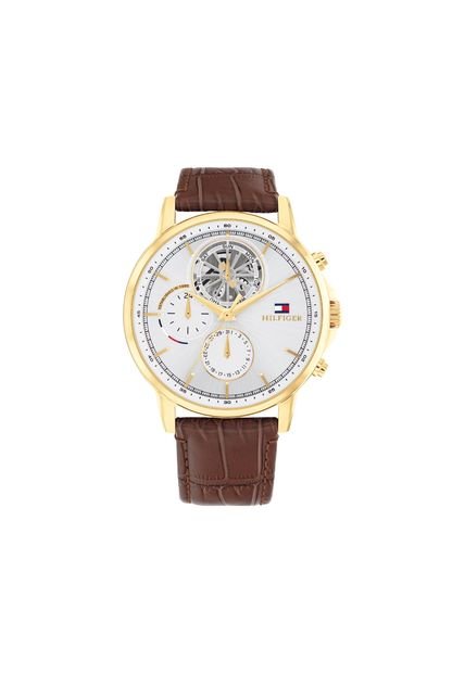 Reloj Tommy Hilfiger Modelo 1710631 Cafe Hombre