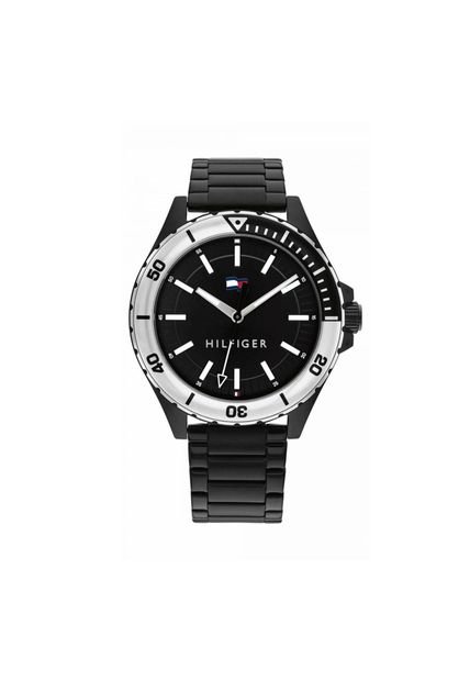 Reloj Para Hombre Tommy Hilfiger Logan 1792014 Negro