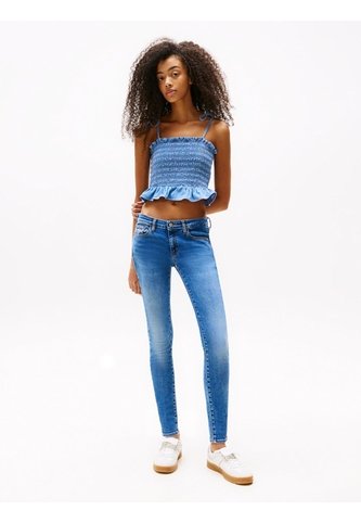 Jeans Azul Sophie De Tallebajo Y Corte Skinny Tommy Jeans Tommy Hilfiger