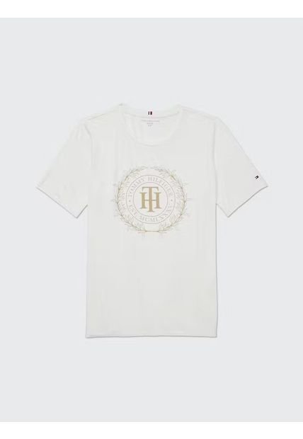 Camiseta Adaptive Con Logo Monograma Th Tommy Hilfiger