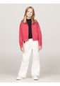 Buzo Rosa Niña Con Capota Y Logo En La Espalda Tommy Hilfiger de Tommy Hilfiger