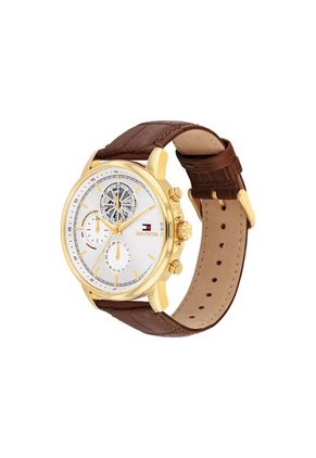 Reloj Tommy Hilfiger Modelo 1710631 Cafe Hombre