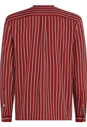Camisa Vino De Rayas Regular Tommy Hilfiger