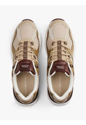 Tenis Chocolate Deportivos Con Monotipo Hilfiger Tommy Hilfiger