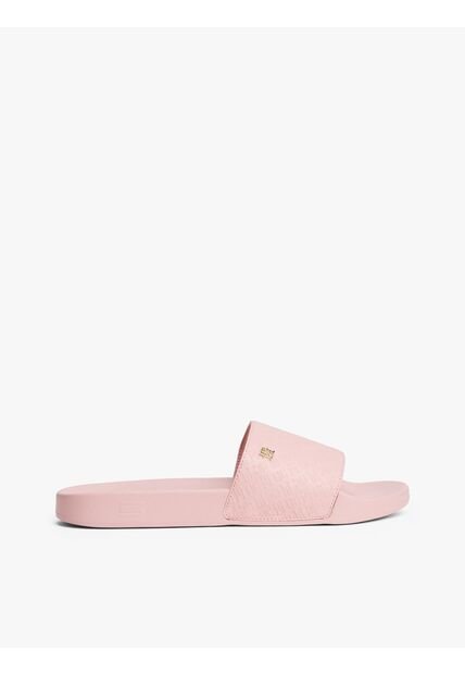 Sandalias Rosa Con Monogramas TH En Relieve Tommy Hilfiger