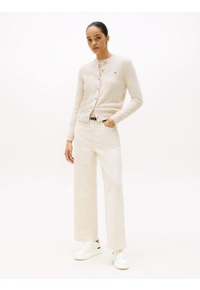 Tenis Blanco Con Plataforma Tommy Hilfiger