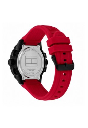 Reloj Tommy Hilfiger Modelo 1792267 Rojo Hombre