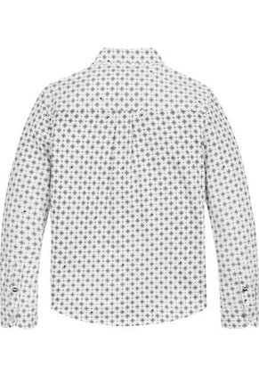 Camisa Blanca Con Estampado TH Tommy Hilfiger
