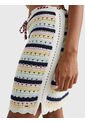 Falda De Croché Con Diseño De Rayas Mujer  Tommy Jeans de Tommy Hilfiger