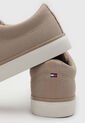 Tenis Casual Tommy Hilfiger Low Core Canvas Taupe de Tommy Hilfiger