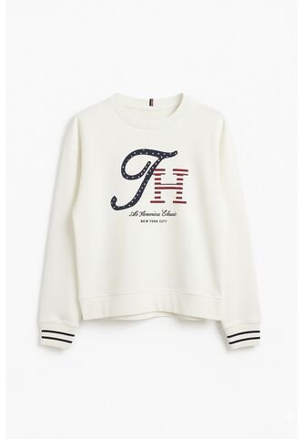 Saco Blanco Con Estampado Gráfico All American Classics  Tommy Hilfiger Tommy Hilfiger