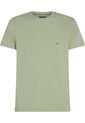 Camiseta Verde De Cuello Redondo Y Corte Extra Slim Tommy Hilfiger de Tommy Hilfiger