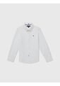 Camisa Blanca Para Niño Tommy Hilfiger de Tommy Hilfiger