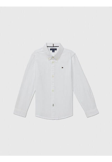 Camisa Blanca Para Niño Tommy Hilfiger