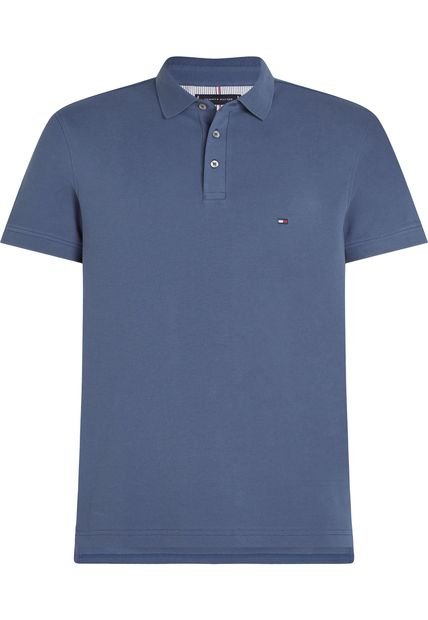 Polo Para Hombre Azul Tommy Hilfiger