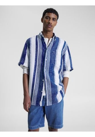 Camisa De Rayas Verticales Hombre  Tommy Hilfiger Tommy Hilfiger