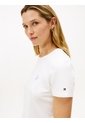 Camiseta Blanca De Corte Regular Con Diseño De Rayas Tommy Hilfiger de Tommy Hilfiger