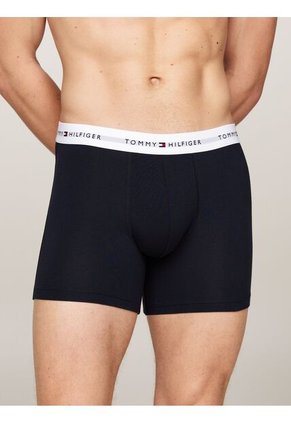 Pack Multicolor De 3 Calzoncillos Bóxer Essential Con Logo Tommy Hilfiger