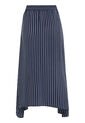 Falda Midi Con Diseño De Rayas Mujer Blanco Tommy Hilfiger de Tommy Hilfiger