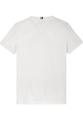 Camiseta Niño Manga Corta Blanco Esencial Blanco Tommy Hilfiger