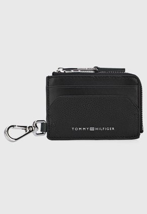Portadocumentos Negro-Plateado Tommy Hilfiger