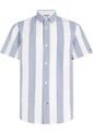 Camisa De Rayas Verticales Hombre Azul Tommy Hilfiger de Tommy Hilfiger