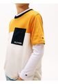 Camiseta Amarilla Con Diseño Colorblock Tommy Hilfiger de Tommy Hilfiger