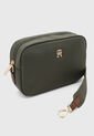 Bolso Manos Libres TOMMY HILFIGER Popette Verde de Tommy Hilfiger