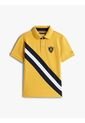 Polo Amarillo De Manga Corta Con Logo Tommy Hilfiger de Tommy Hilfiger
