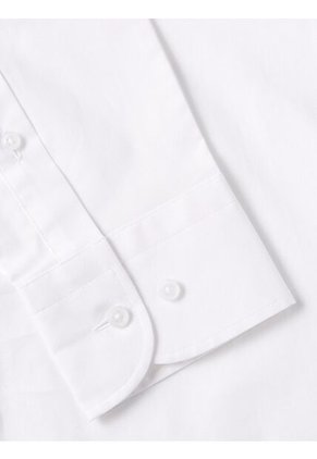 Camisa Blanca De Corte Slim Con Popelina Stretch Con Botón En Cuello Tommy Hilfiger