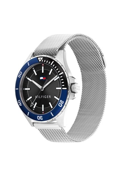 Reloj Tommy Hilfiger Modelo 1792037 Plateado Hombre