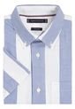 Camisa De Rayas Verticales Hombre Azul Tommy Hilfiger de Tommy Hilfiger