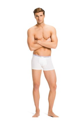 Pack De 3 Bóxers Trunk De Algodón Elástico Blanco Tommy Hilfiger